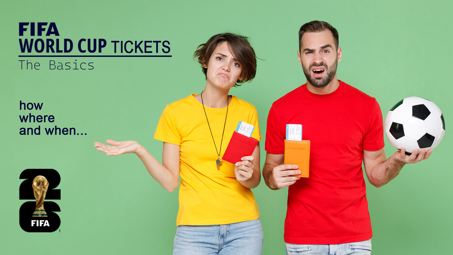 World Cup Tickets - The Basics
